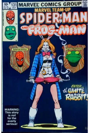 Couverture de MARVEL TEAM-UP (1972) #131 - par Paul Smith - lecubeacomics.com