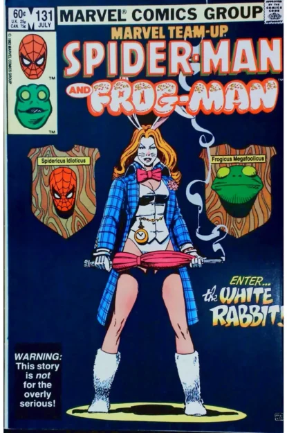 Couverture de MARVEL TEAM-UP (1972) #131 - par Paul Smith - lecubeacomics.com