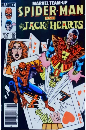 Couverture de MARVEL TEAM-UP (1972) #134 - par Al Milgrom - lecubeacomics.com