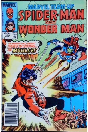Couverture de MARVEL TEAM-UP (1972) #136 - par Bob Hall - lecubeacomics.com
