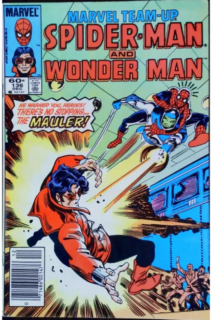 MARVEL TEAM-UP (1972) #136 - Marvel - lecubeacomics.com Couverture de MARVEL TEAM-UP (1972) #136 - par Bob Hall - lecubeacomics.com