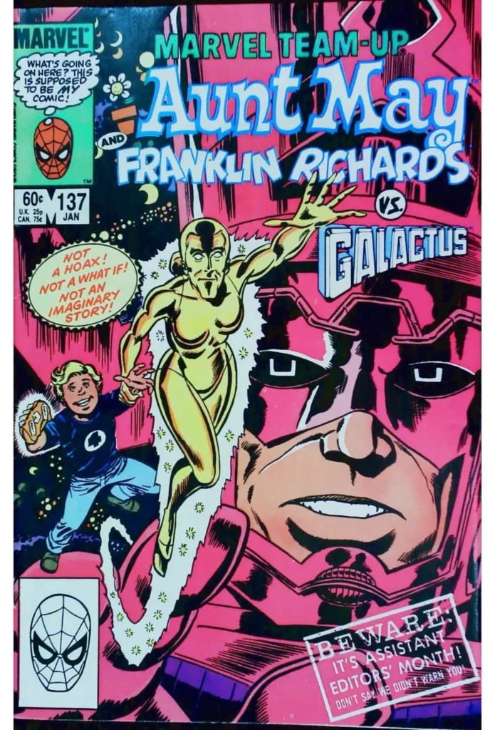 Marvel Team-Up #137, vue de l'exemplaire