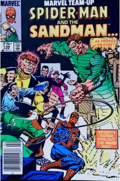 MARVEL TEAM-UP (1972) #138 - Marvel - lecubeacomics.com Couverture de MARVEL TEAM-UP (1972) #138 - par Al Milgrom - lecubeacomics.com
