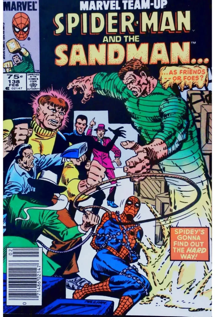 Marvel Team-Up #138, vue de l'exemplaire