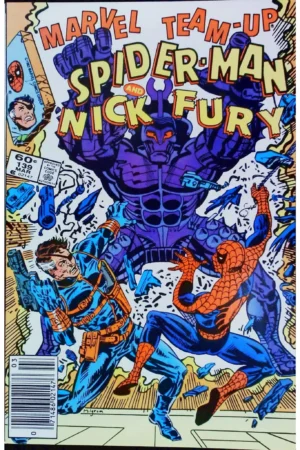 Couverture de MARVEL TEAM-UP (1972) #139 - par Al Milgrom - lecubeacomics.com