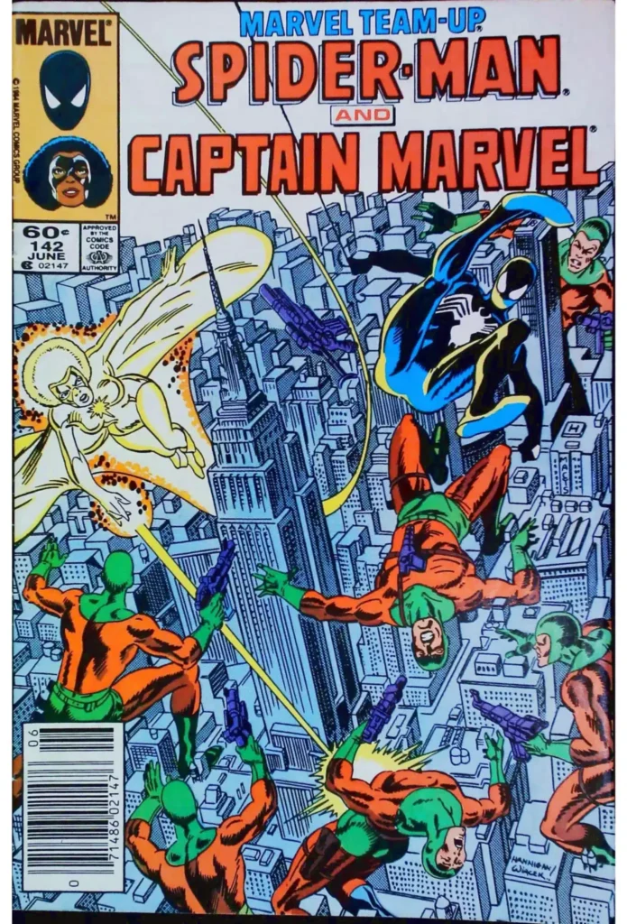 Marvel Team-Up #142, vue de l'exemplaire