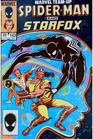Couverture de MARVEL TEAM-UP (1972) #143 - par Greg LaRocque - lecubeacomics.com
