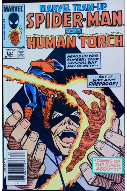MARVEL TEAM-UP (1972) #147 - Marvel - lecubeacomics.com Couverture de MARVEL TEAM-UP (1972) #147 - par John Romita - lecubeacomics.com