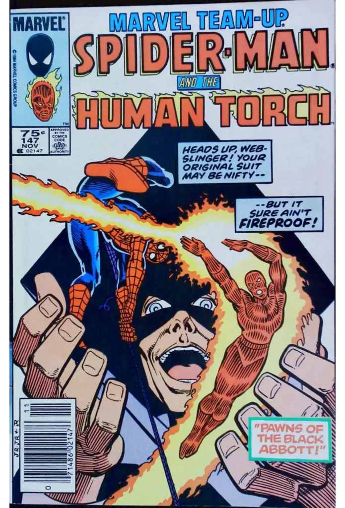 Marvel Team-Up #147, vue de l'exemplaire