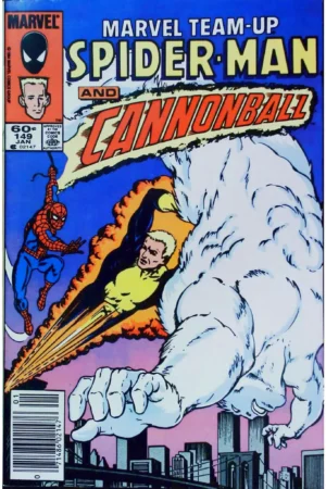 Couverture de MARVEL TEAM-UP (1972) #149 - par Vince Giarrano - lecubeacomics.com