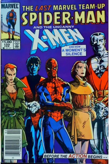 MARVEL TEAM-UP (1972) #150 - Marvel - lecubeacomics.com Couverture de MARVEL TEAM-UP (1972) #150 - par Barry Windsor-Smith - lecubeacomics.com