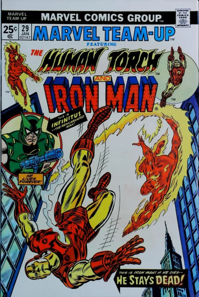 Marvel Team-Up #29, vue de l'exemplaire