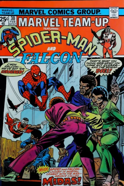 MARVEL TEAM-UP (1972) #30 - Marvel - lecubeacomics.com Couverture de MARVEL TEAM-UP (1972) #30 - par Frank Giacoia - lecubeacomics.com