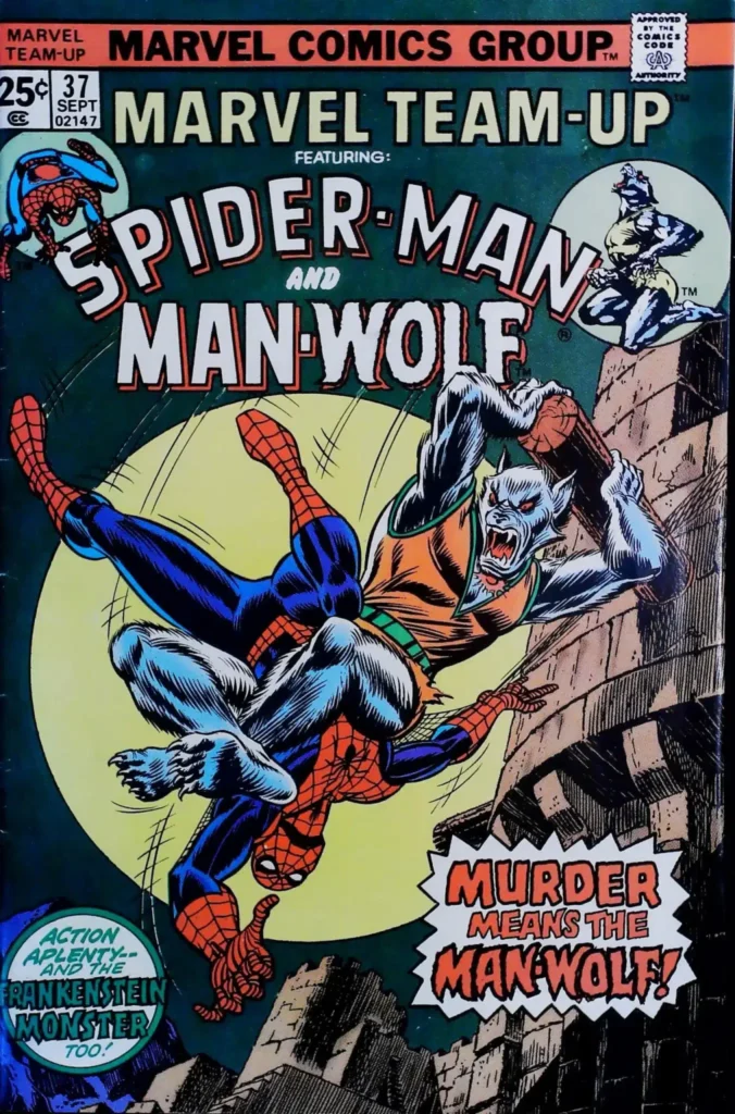 Marvel Team-Up #37, vue de l'exemplaire