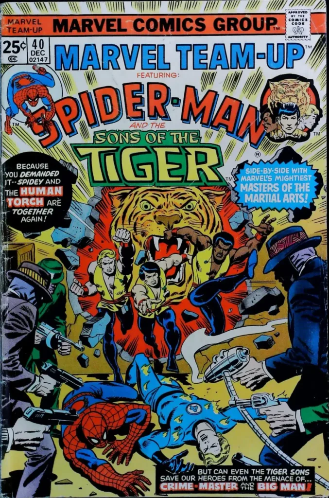 Marvel Team-Up #40, vue de l'exemplaire