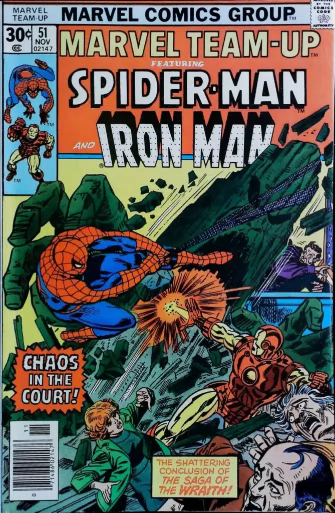 Marvel Team-Up #51, exemplaire FN 6.0, recto