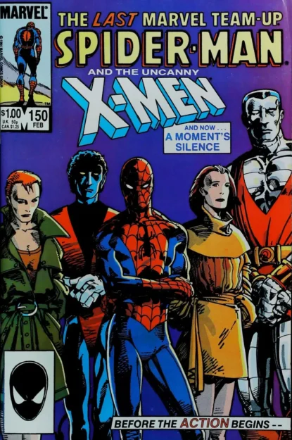 MARVEL TEAM-UP (1972) #150 - Marvel - lecubeacomics.com Couverture de MARVEL TEAM-UP (1972) #150 - par Barry Windsor-Smith - lecubeacomics.com