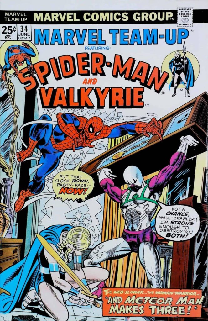 Marvel Team-Up #34, exemplaire VF 8.0, recto