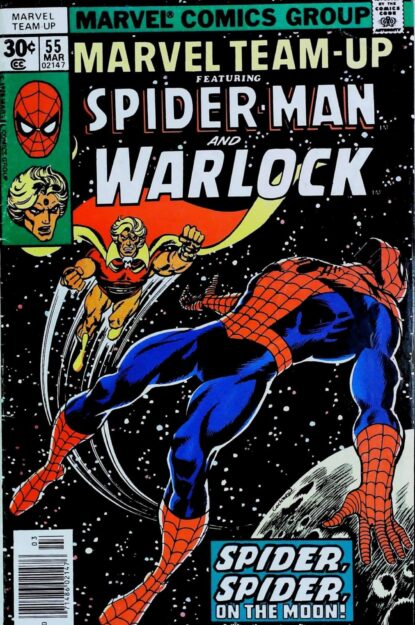 MARVEL TEAM-UP (1972) #55 - Marvel - lecubeacomics.com Couverture de MARVEL TEAM-UP (1972) #55 - par Dave Cockrum - lecubeacomics.com