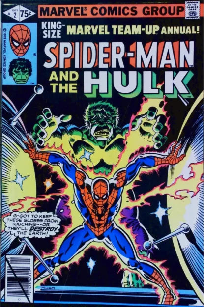 Couverture de MARVEL TEAM-UP ANNUAL (1976) #2 - par  - lecubeacomics.com