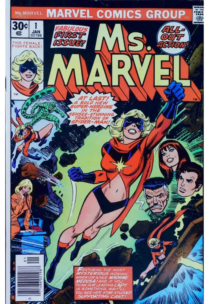Ms. Marvel #1, vue de l'exemplaire
