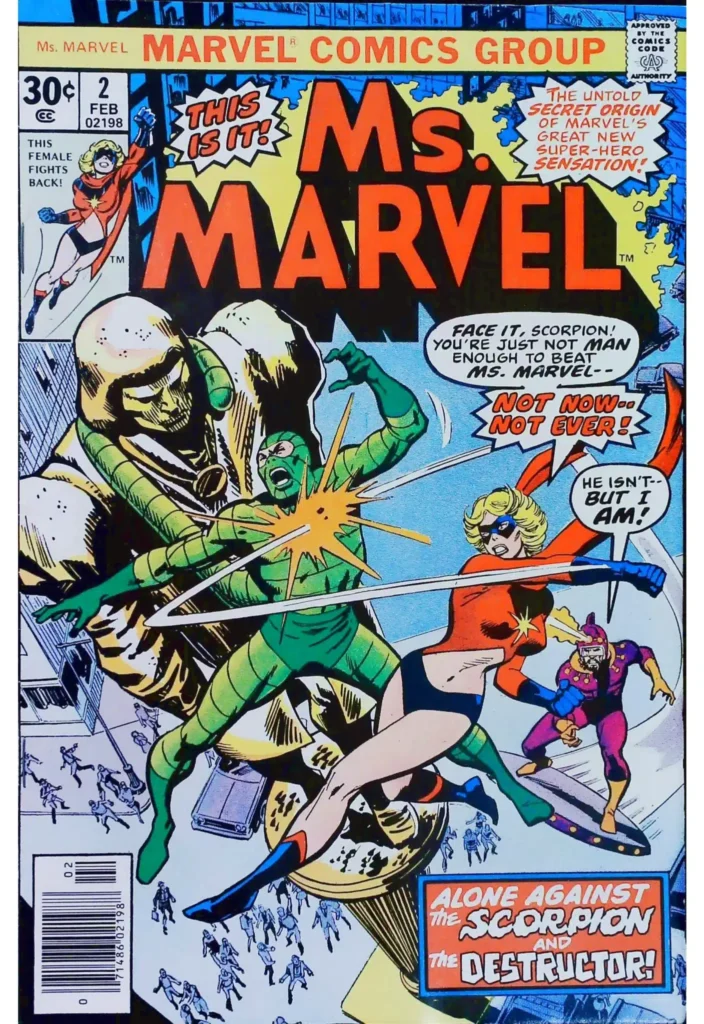 Ms. Marvel #2, vue de l'exemplaire