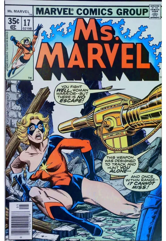 Ms. Marvel #17, vue de l'exemplaire