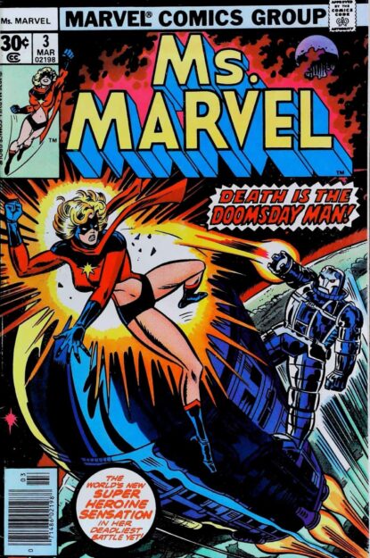 Couverture de MS. MARVEL (1977) #3 - par John Buscema - lecubeacomics.com