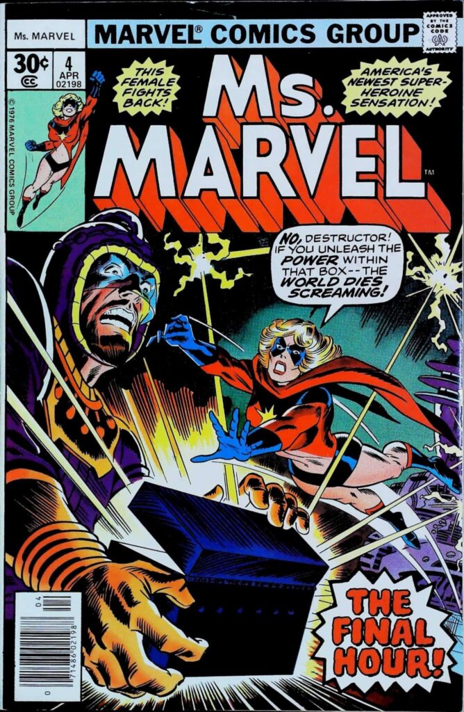 Ms. Marvel #4, exemplaire FN 6.0, recto