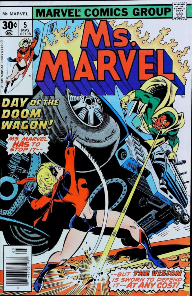 Ms. Marvel #5, vue de l'exemplaire