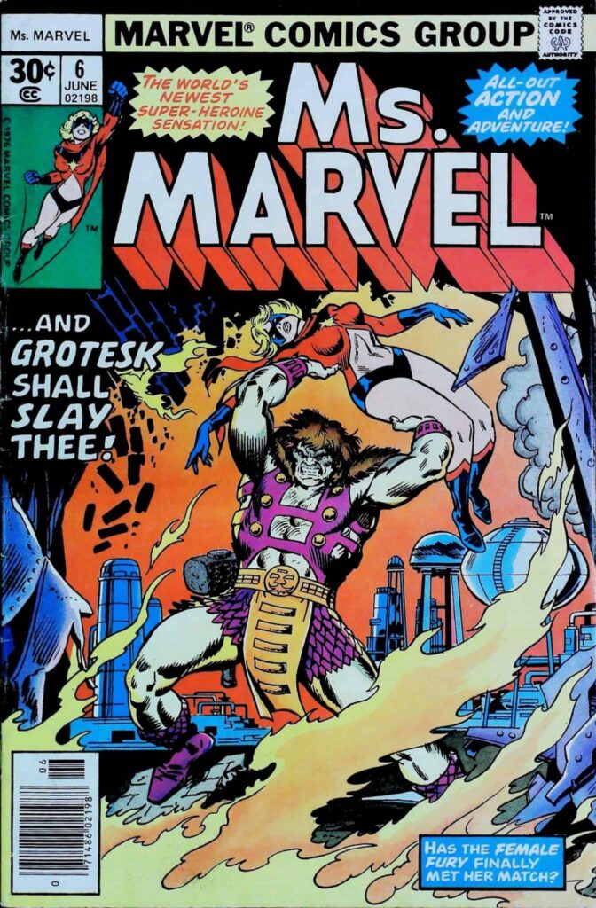 Ms. Marvel #6, vue de l'exemplaire