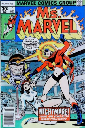 Couverture de MS. MARVEL (1977) #7 - par John Buscema - lecubeacomics.com