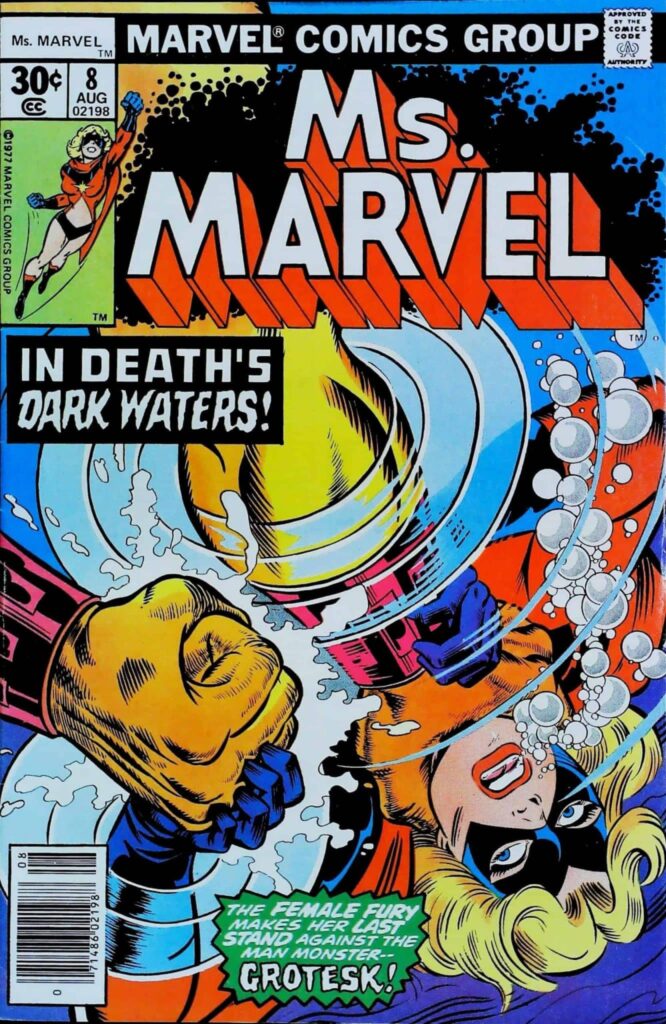 Ms. Marvel #8, vue de l'exemplaire