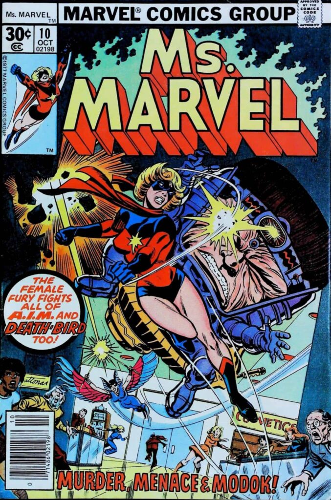Ms. Marvel #10, vue de l'exemplaire