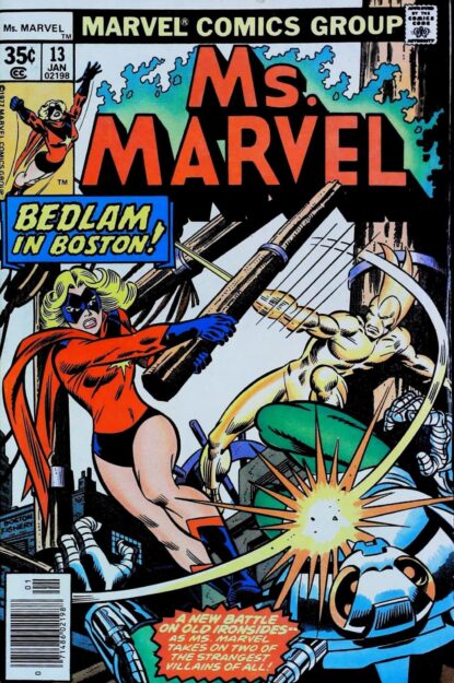 MS. MARVEL (1977) #13 - Marvel - lecubeacomics.com Couverture de MS. MARVEL (1977) #13 - par Gil Kane - lecubeacomics.com