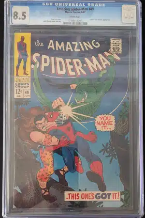 Amazing Spider-Man #49 - Cgc Vf+ 8.5