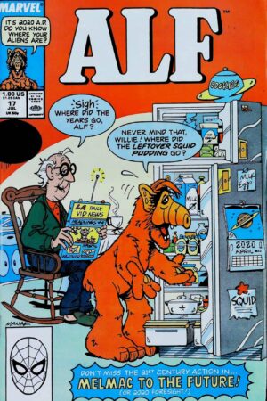 Couverture de ALF (1988) #17 - par Dave Manak - lecubeacomics.com