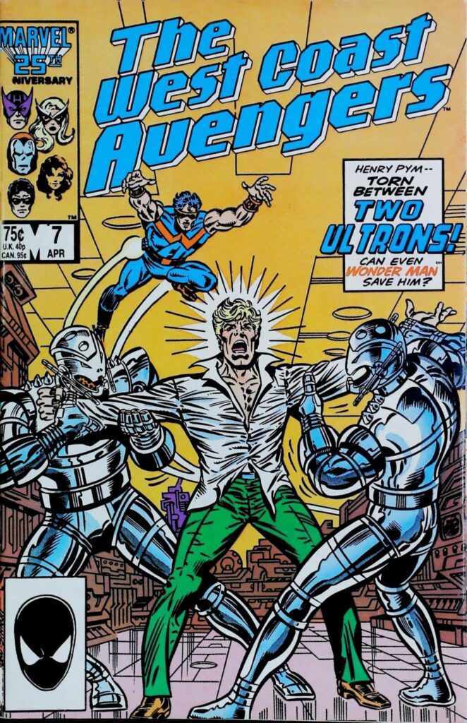 Avengers West Coast #7, vue de l'exemplaire