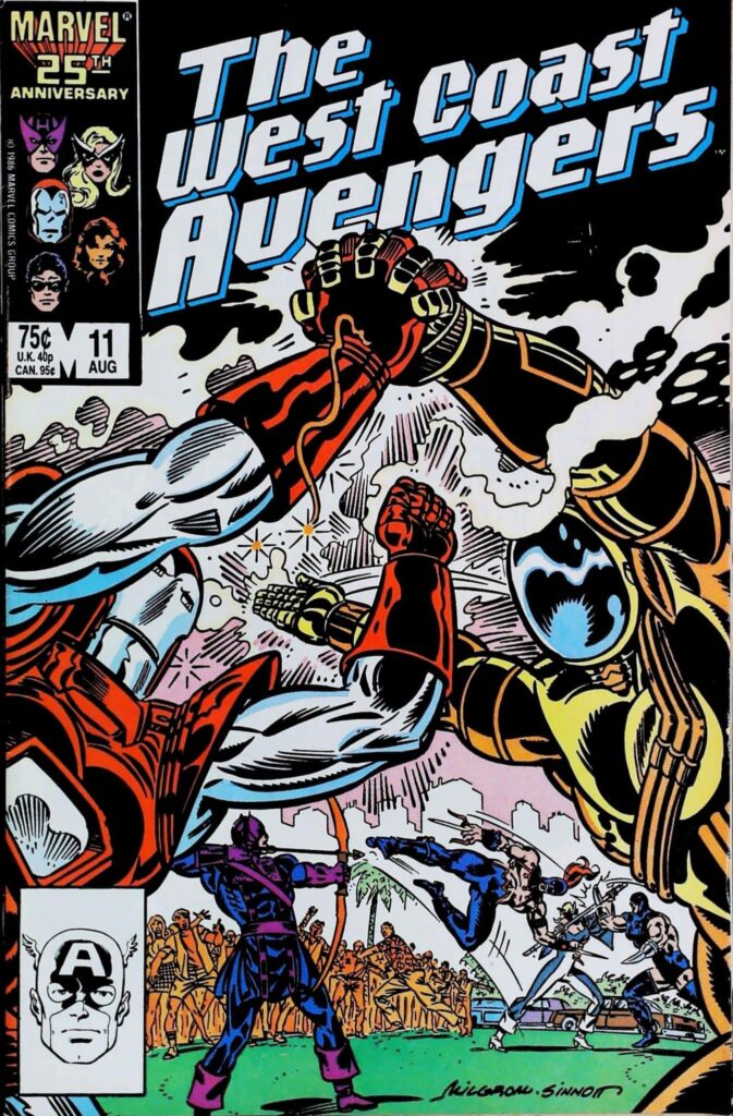 Avengers West Coast #11, vue de l'exemplaire