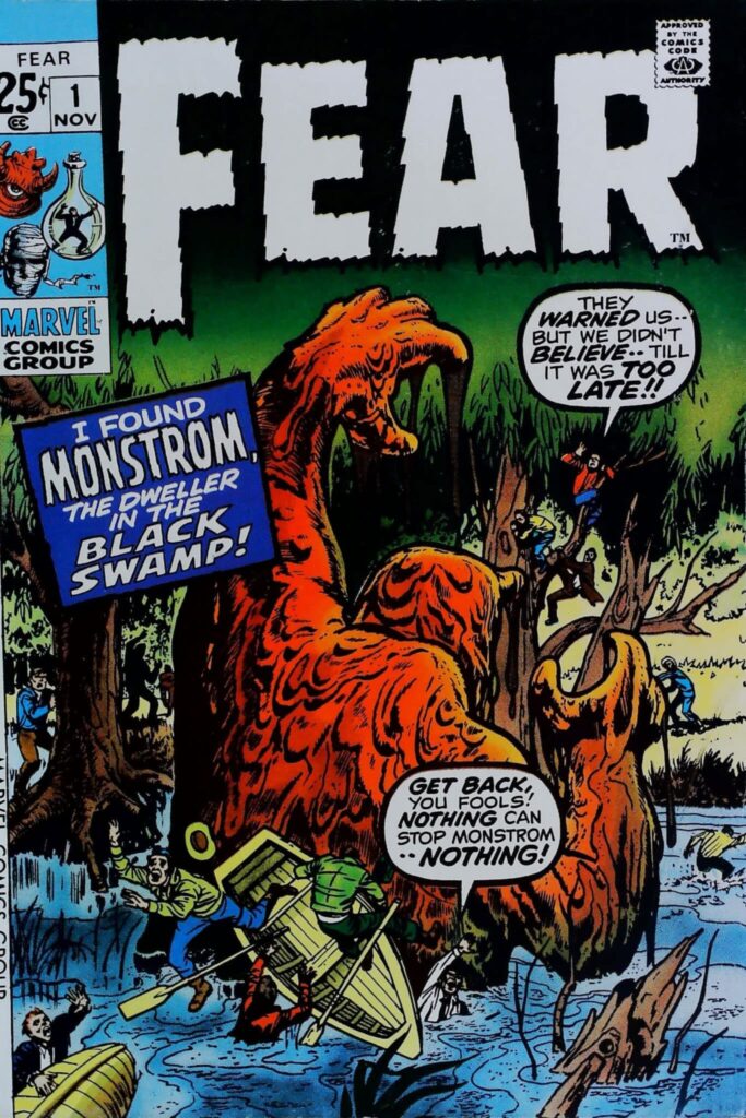 Fear #1, vue de l'exemplaire