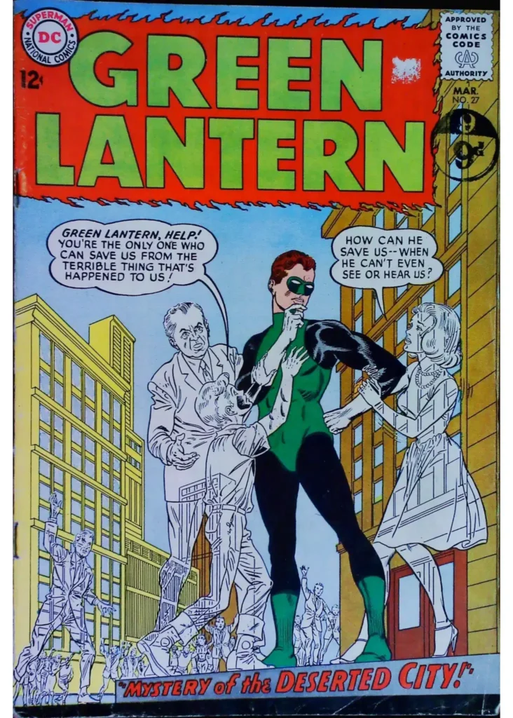 Green Lantern #27, vue de l'exemplaire