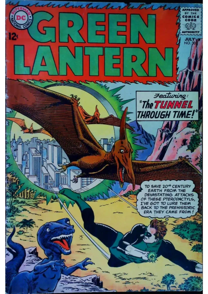 Green Lantern #30, vue de l'exemplaire