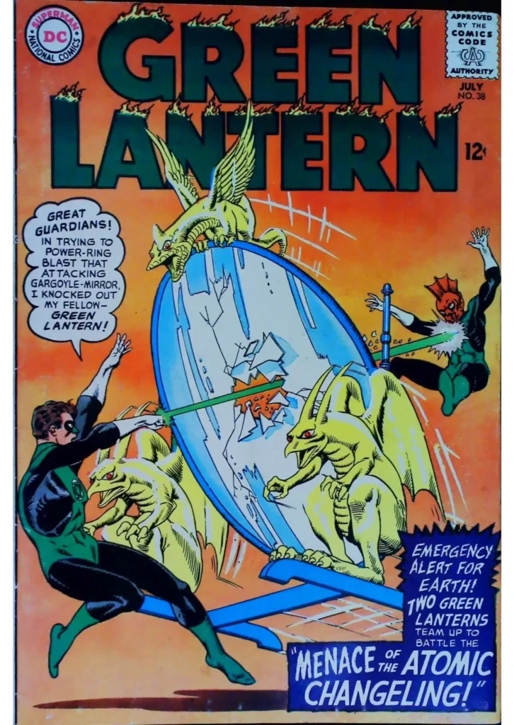 Green Lantern #38, vue de l'exemplaire