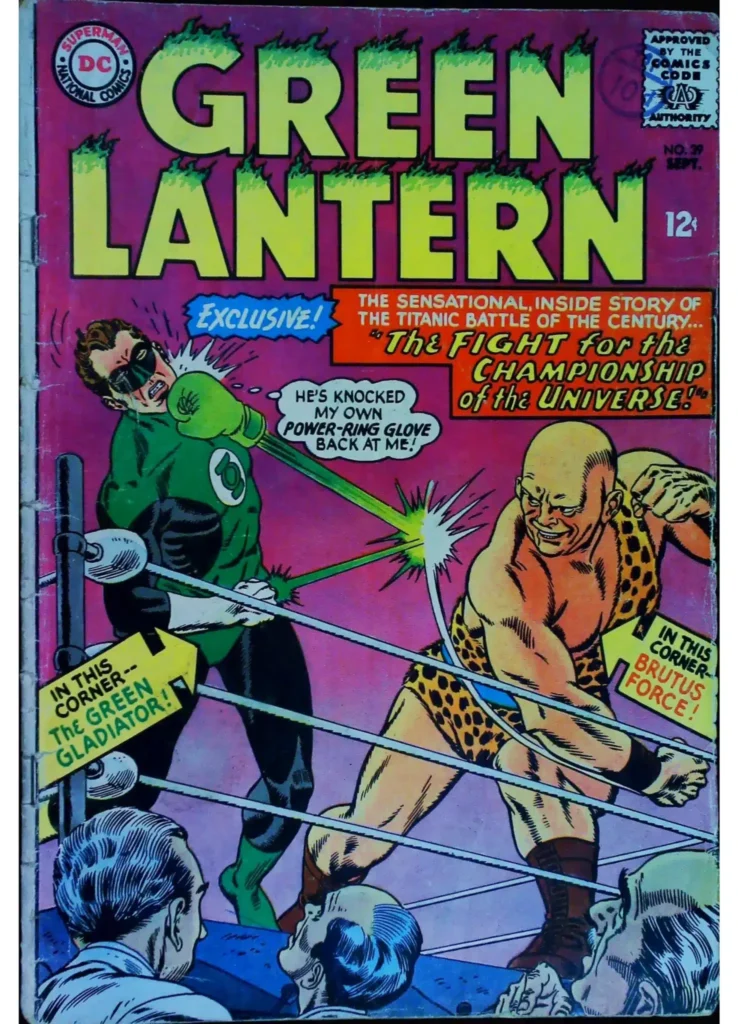 Green Lantern #39, vue de l'exemplaire