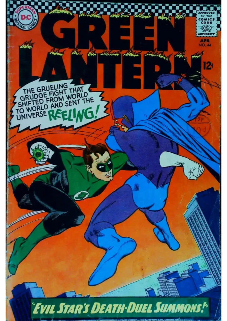 Green Lantern #44, vue de l'exemplaire