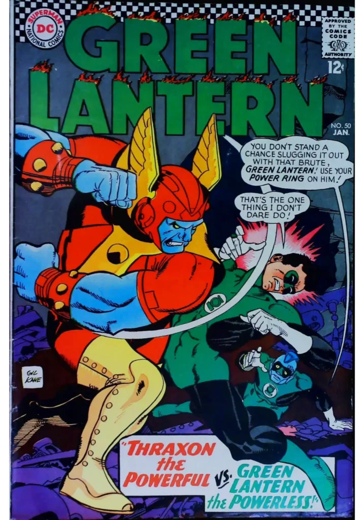 Green Lantern #50, vue de l'exemplaire