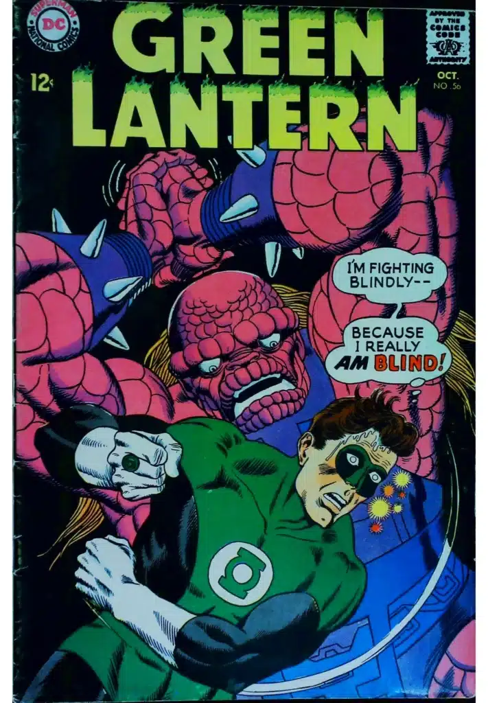 Green Lantern #56, vue de l'exemplaire