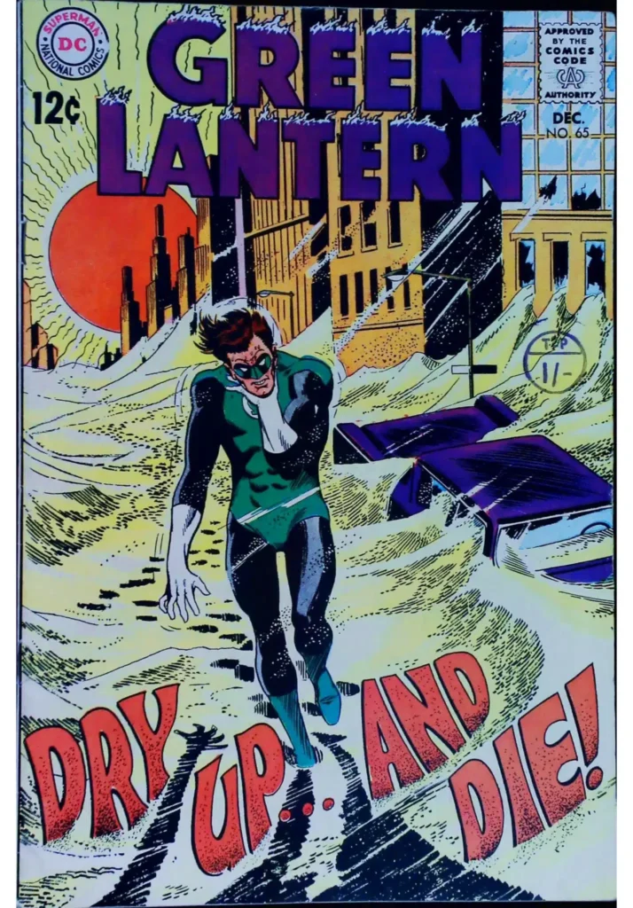 Green Lantern #65, vue de l'exemplaire