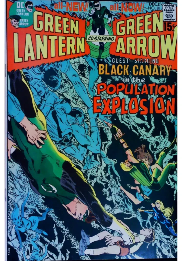 Green Lantern #81, vue de l'exemplaire