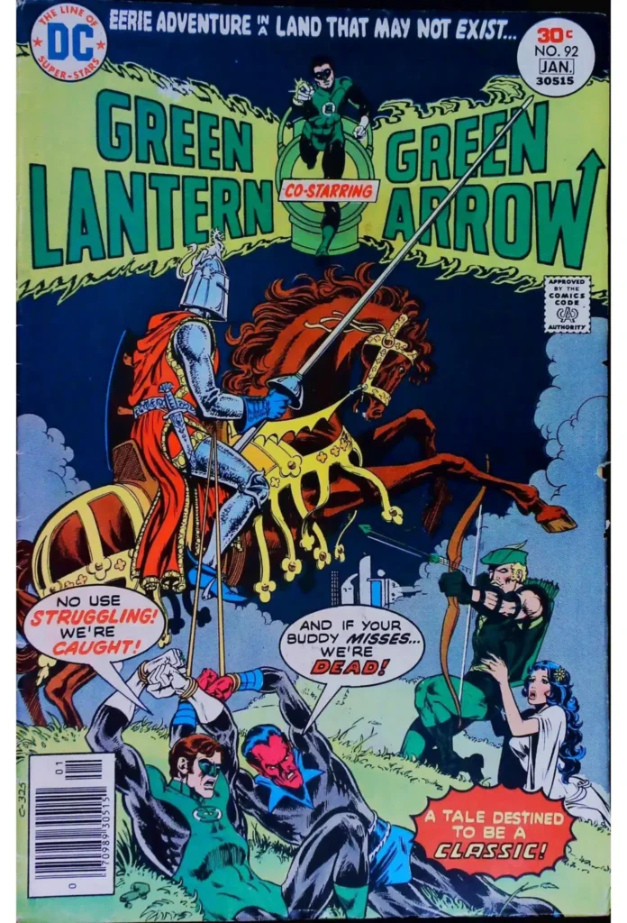 Green Lantern #92, vue de l'exemplaire